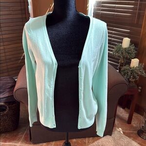 H& M Divided Mint Green Women's Cardigan